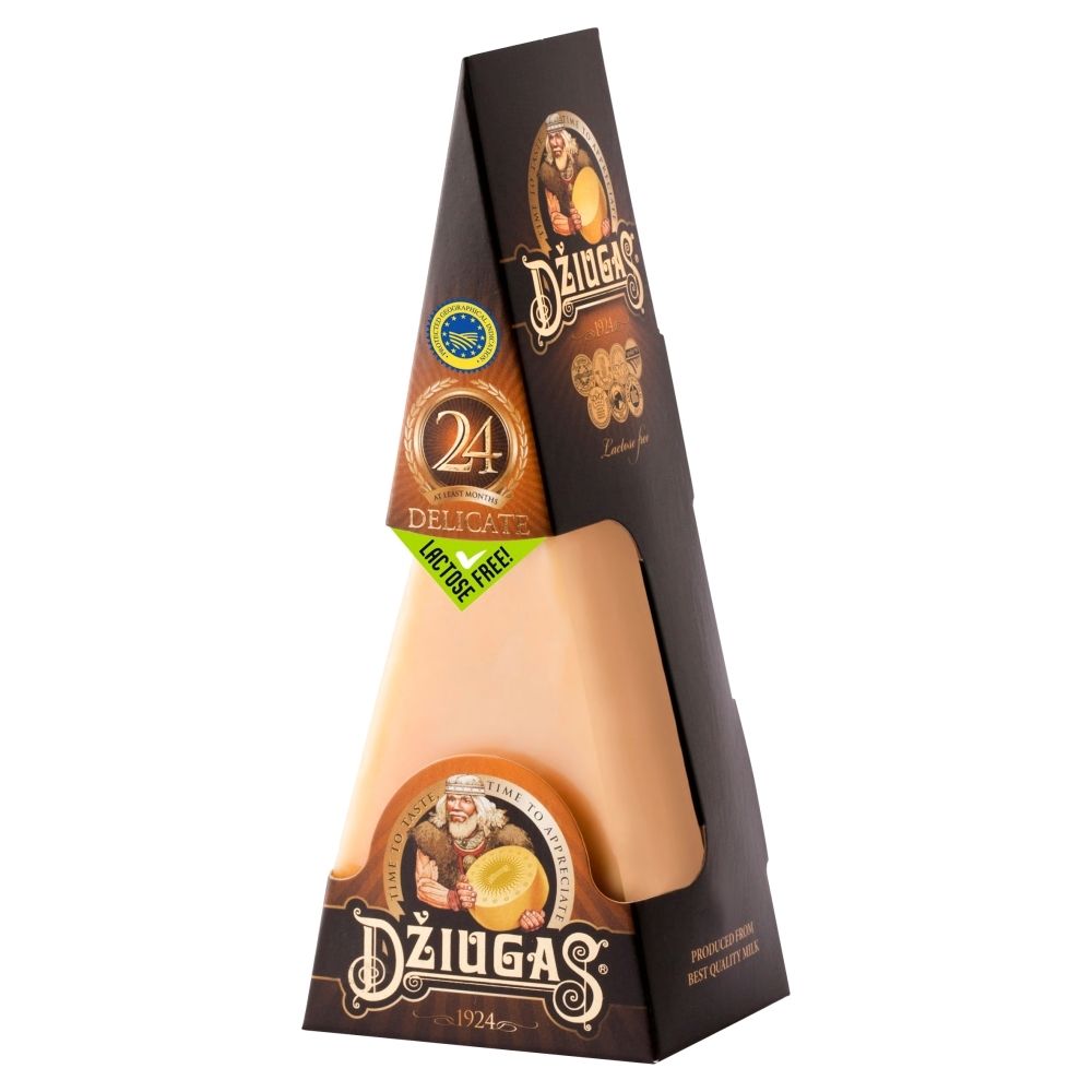 Dziugas Delicate ser twardy dojrzewający 24 miesiące 180 g