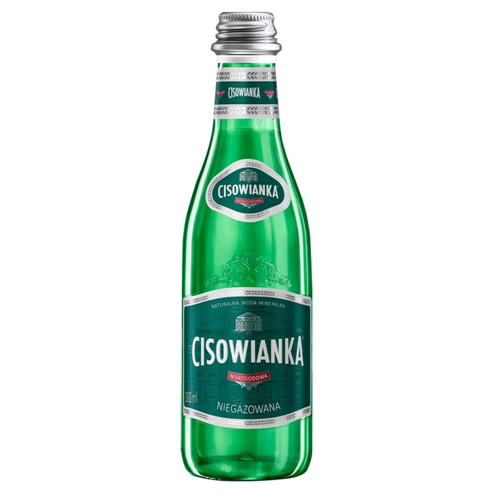 Cisowianka Woda Classique Niegazowana Butelka Szklana 0 3l 105L006