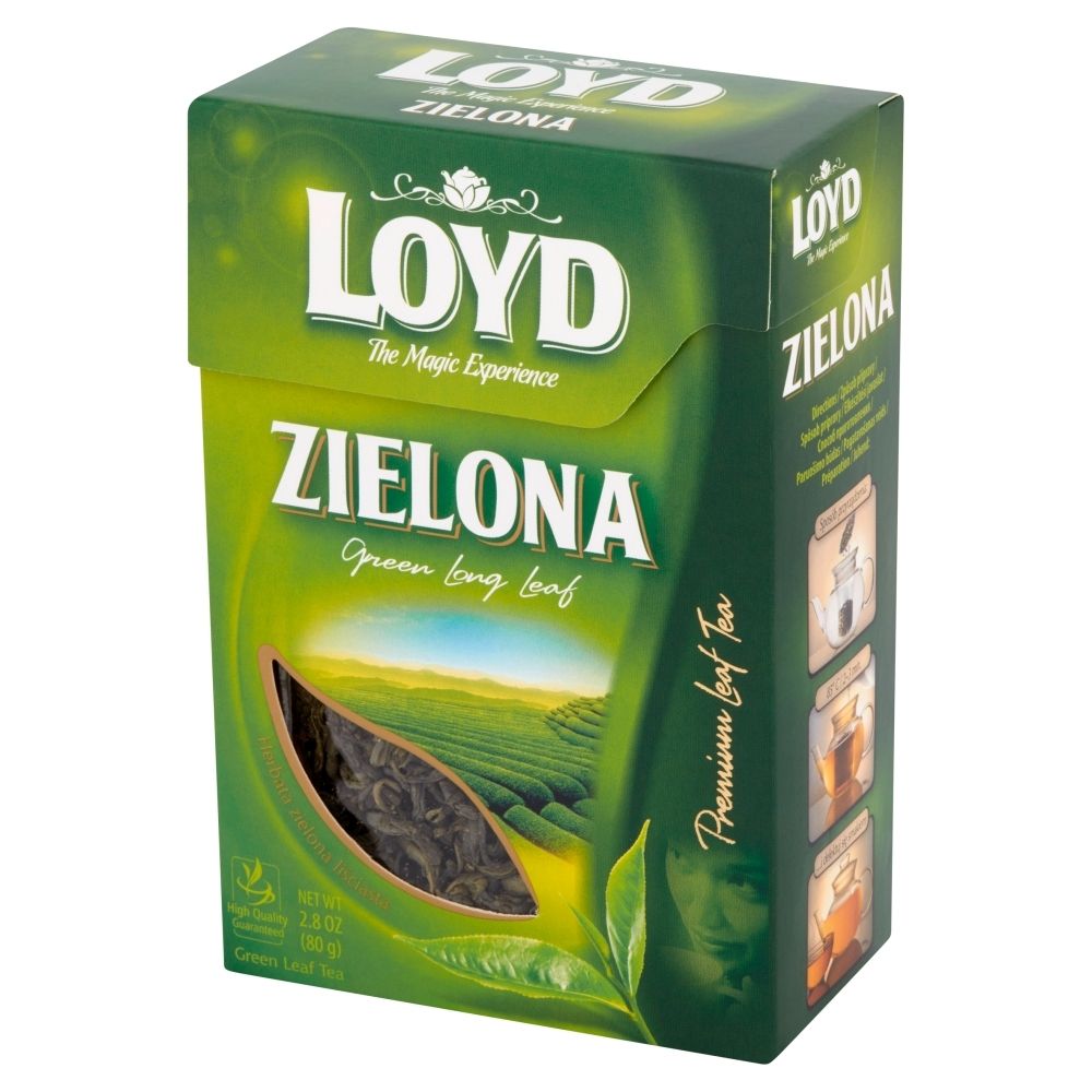 Mokate Herbata zielona liściasta Loyd 100 g