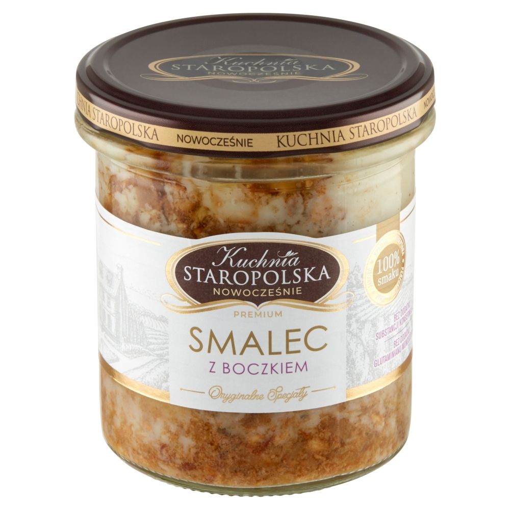 Kuchnia Staropolska. Smalec z boczkiem 260g.