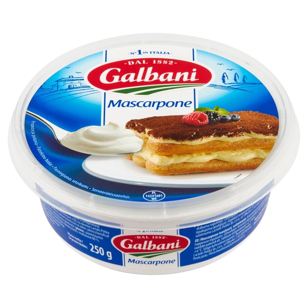 Galbani - Serek włoski mascarpone śmietankowo-kremowy