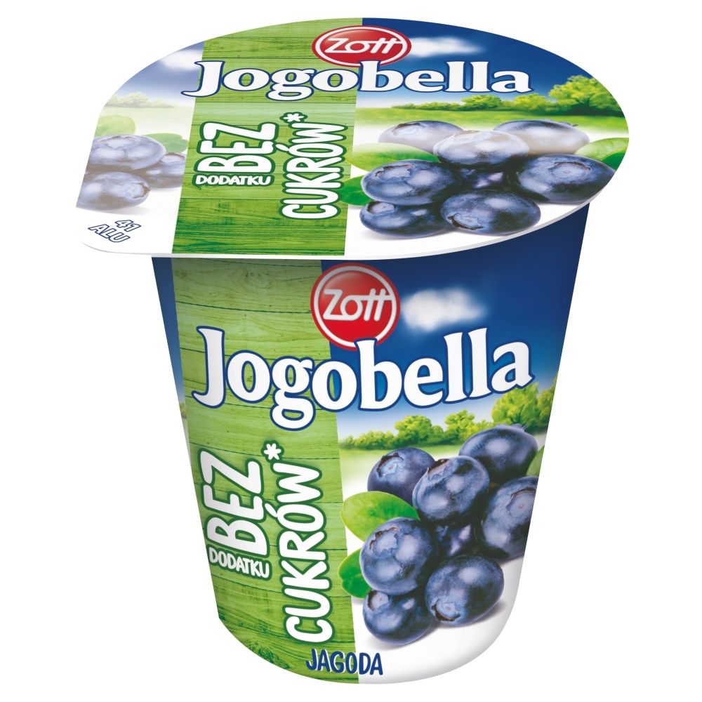 Zott Jogobella Bez Dodatku Cukrów Classic Ananas-Banan/Pieczone Jabłko/Jagoda/Malina Mix Jogurtów 150 G