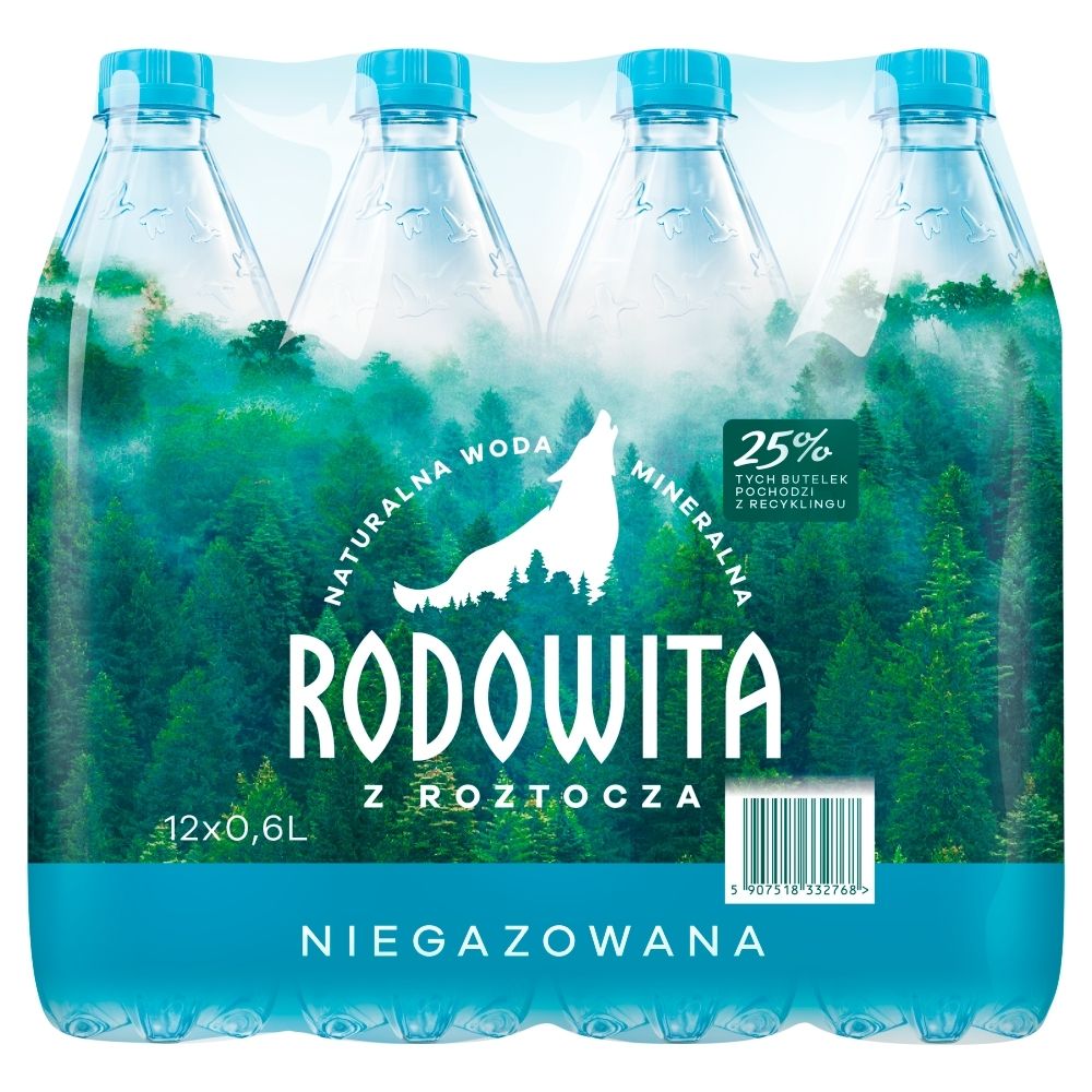 Rodowita z Roztocza woda niegazowana 12 x 600ml