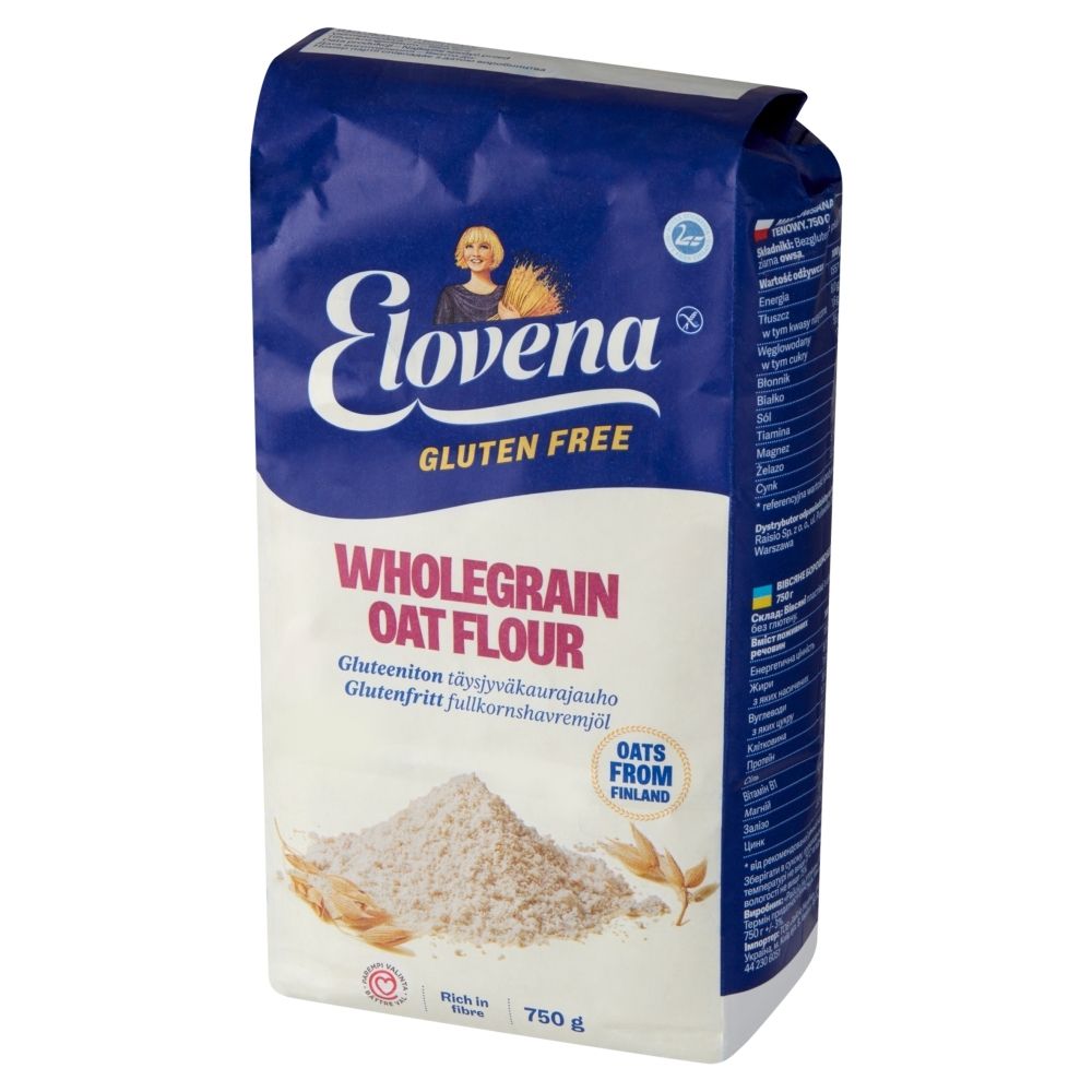 Elovena Bezglutenowa mąka owsiana 750g