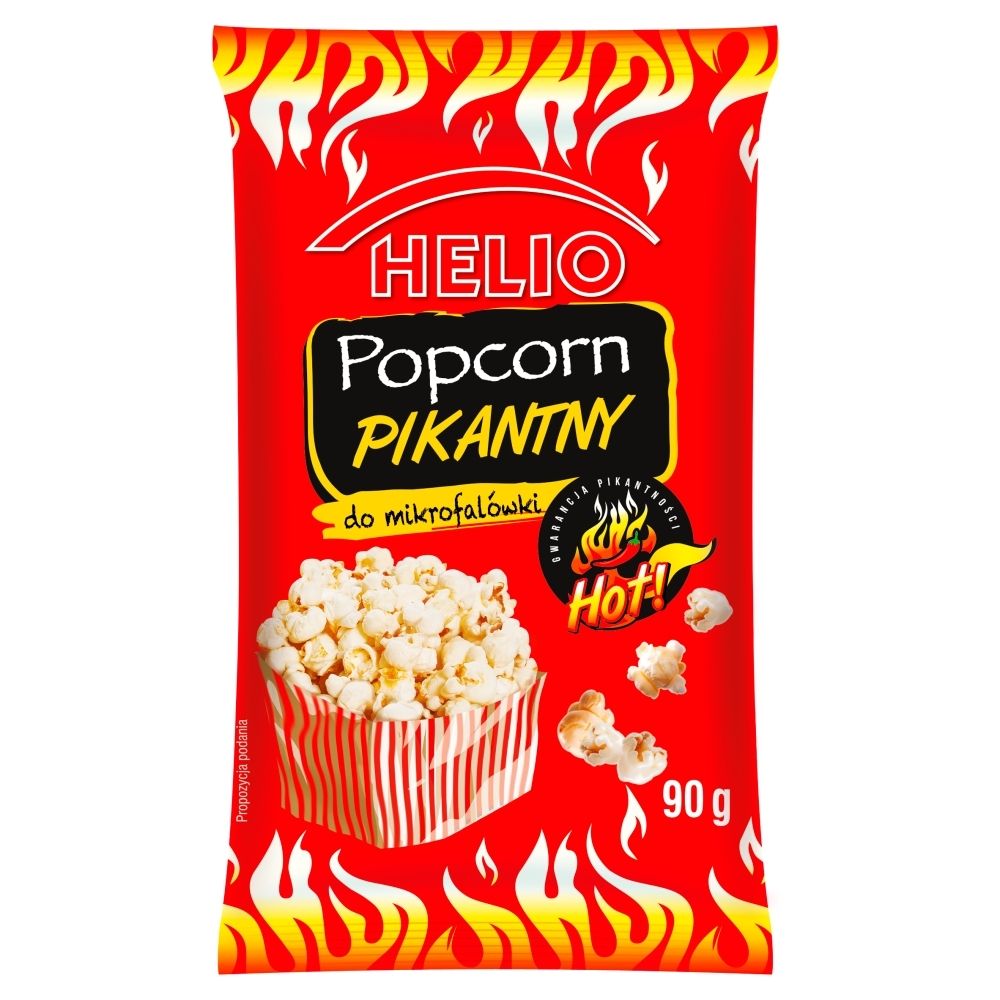 Helio POPCORN DO MIKROFALÓWKI PIKANTNY 90 G HELIO Zakupy dla domu i biura! 70171186