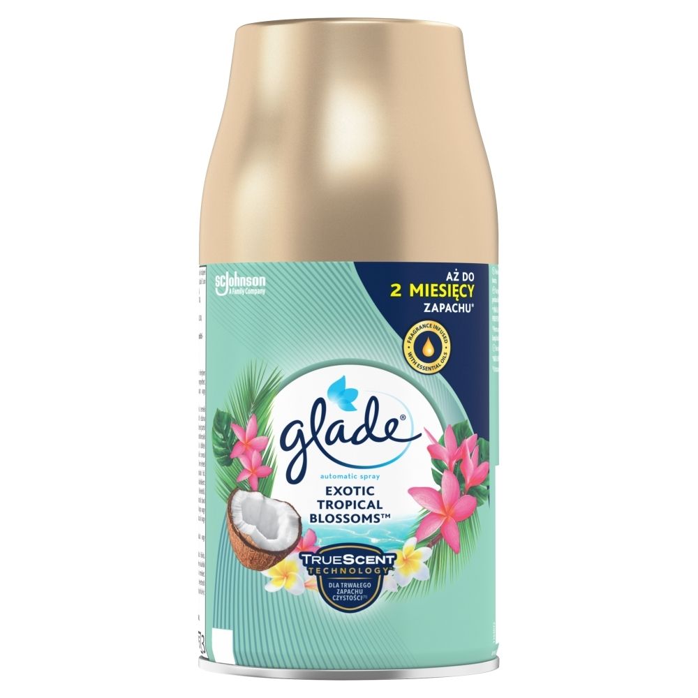 Glade Exotic Tropical Blossoms Zapas do automatycznego odświeżacza powietrza 269 ml