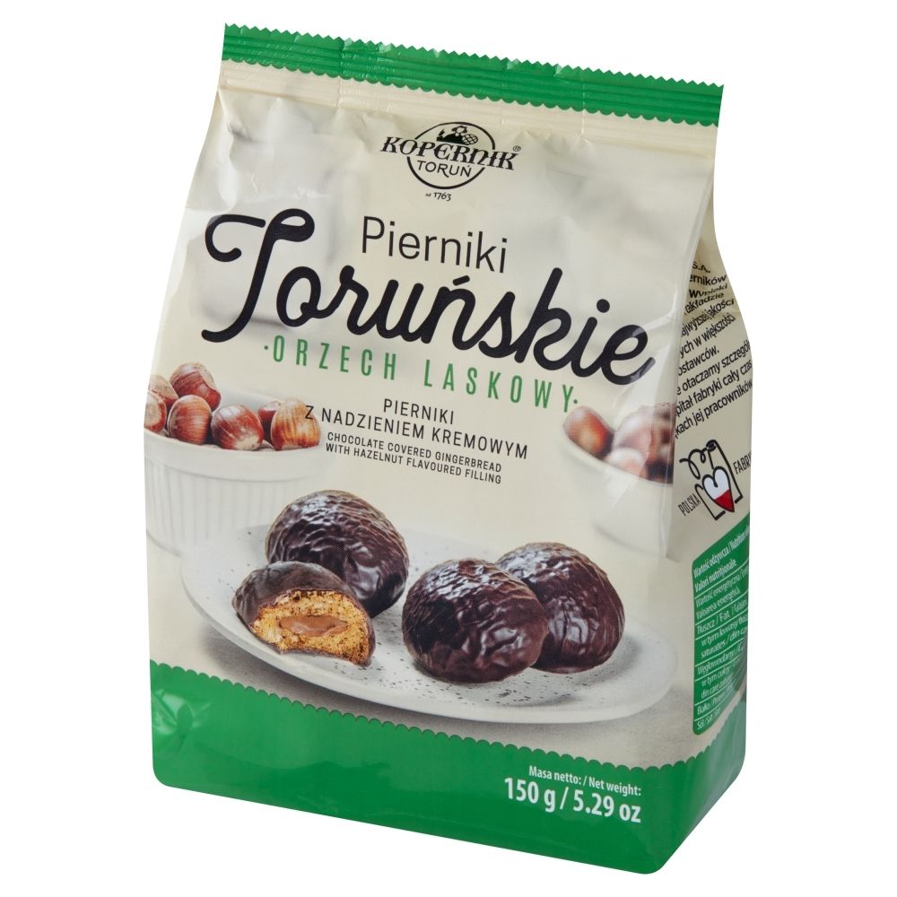 Kopernik Pierniczki nadziewane Orzech laskowy 150g VPIE.9027