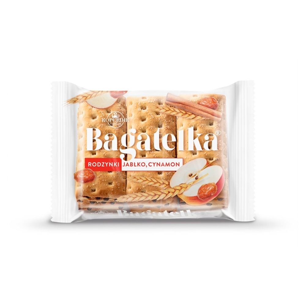 Kopernik Ciastka Bagatelka Mini szarlotka 135g CKOP.9130