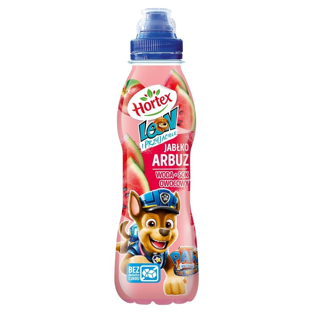 Hortex Leon i Przyjaciele Napój owocowy jabłko-arbuz 400 ml