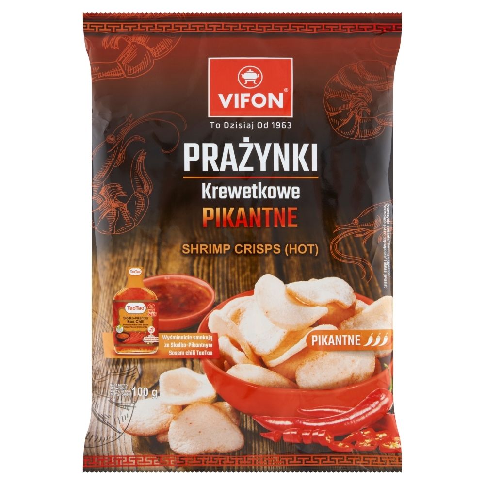 Vifon - Prażynki Krewetkowe Pikantne - 100 G