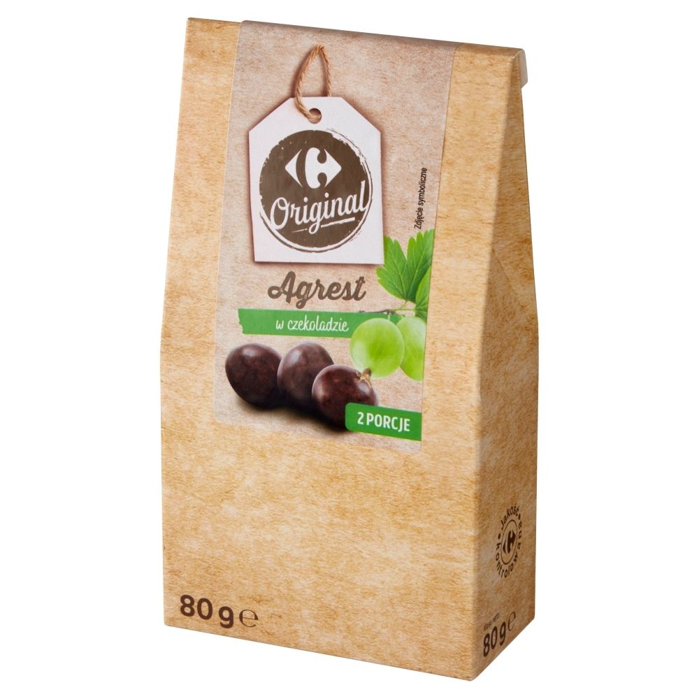Carrefour Original Agrest w czekoladzie 80 g