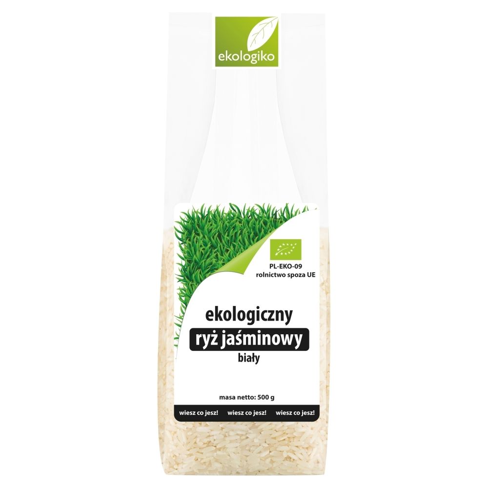 Ekologiko Ekologiczny ryż jaśminowy biały 500 g