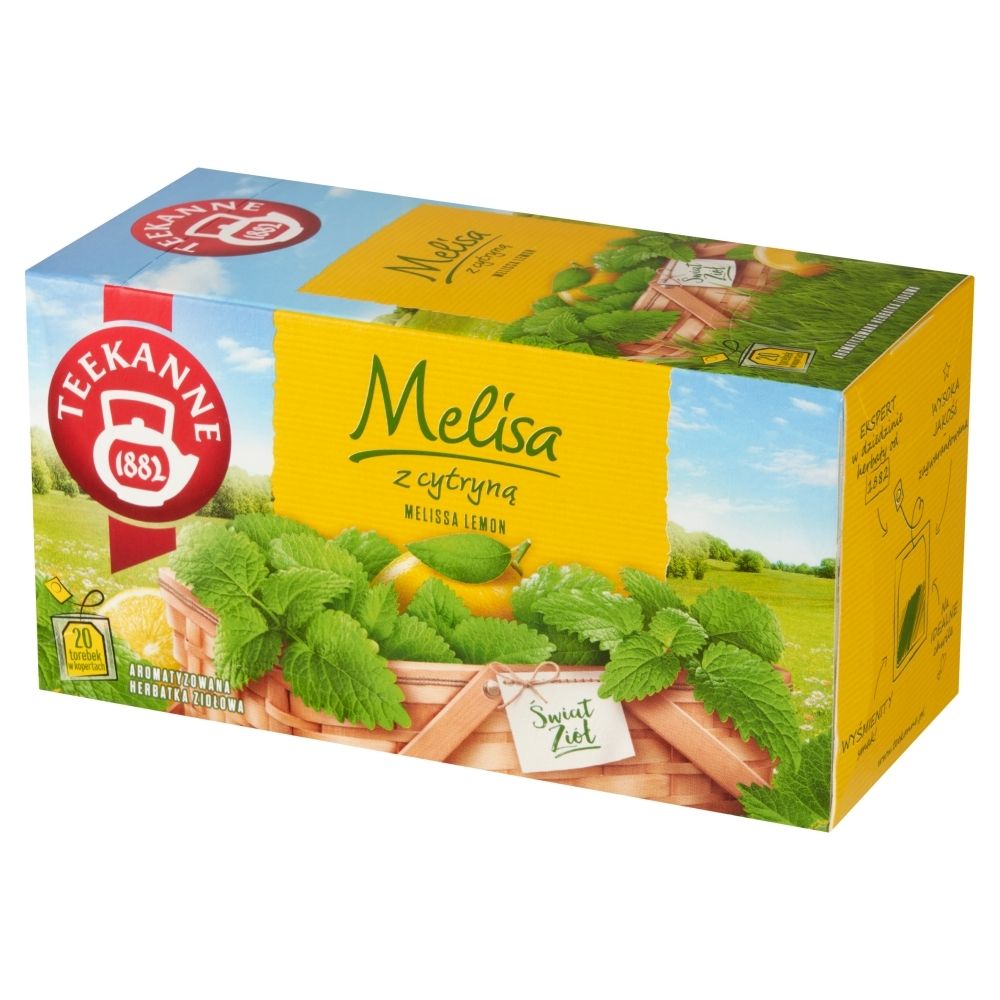 Teekanne Herbata ziołowa Melisa z cytryną 20 x 1,5 g