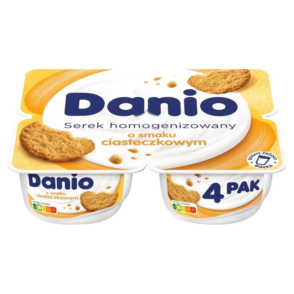 Danone - Danio serek o smaku ciasteczkowym