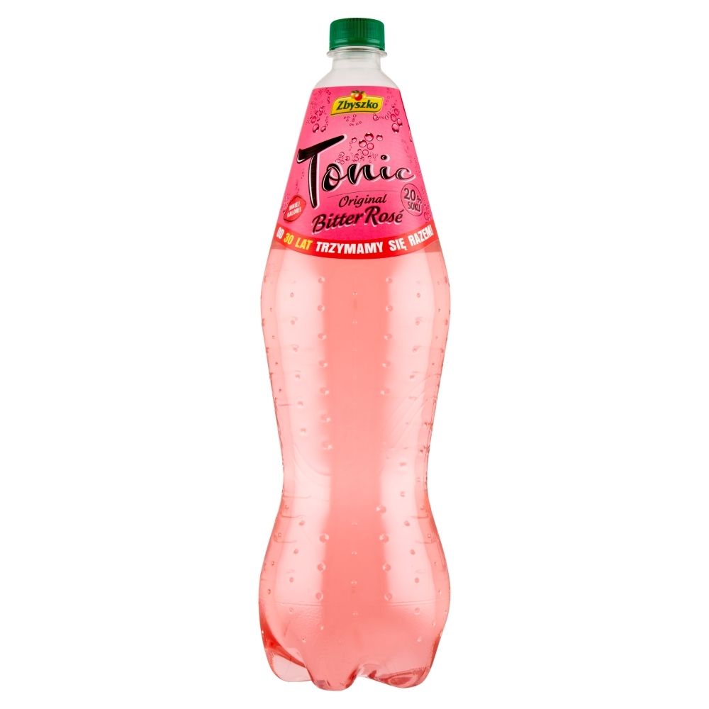 3 owoce Tonic original bitter rose 1,5l+250ml gazowany zawierający 20% soku