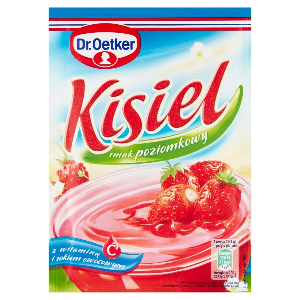 Dr Oetker Kisiel smak poziomkowy 38 g