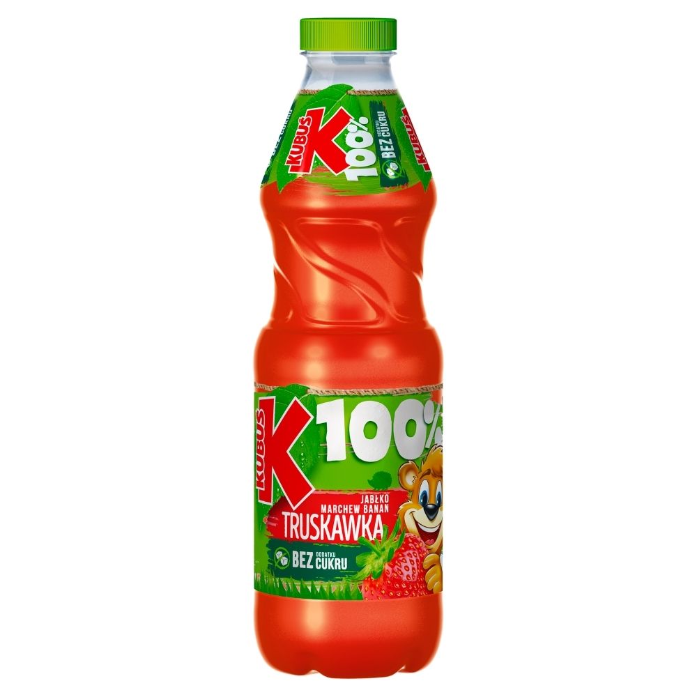 Kubuś Sok 100% jabłko marchew banan truskawka 850 ml