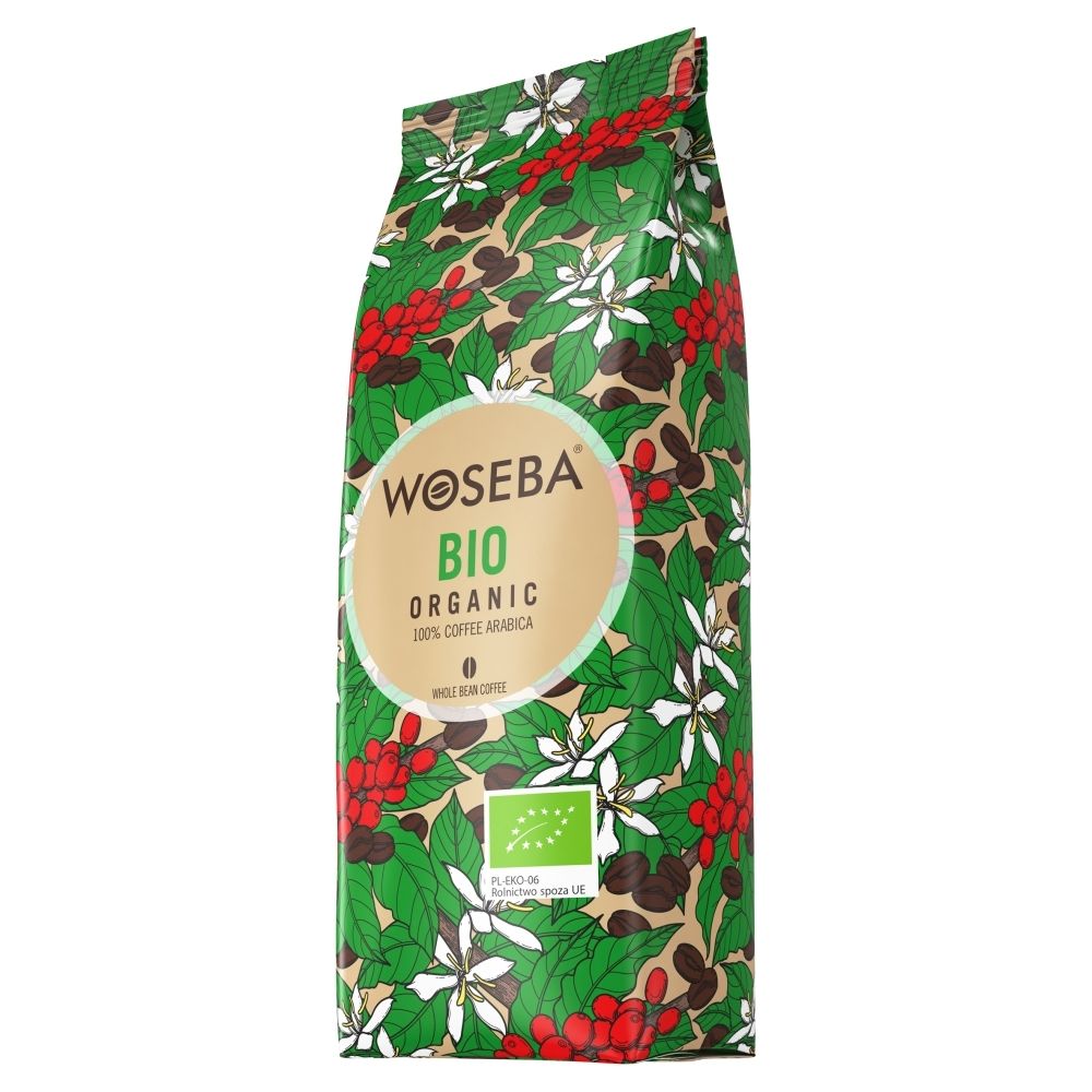 Woseba - Bio Organic kawa ziarnista, 1 kg, EXP.