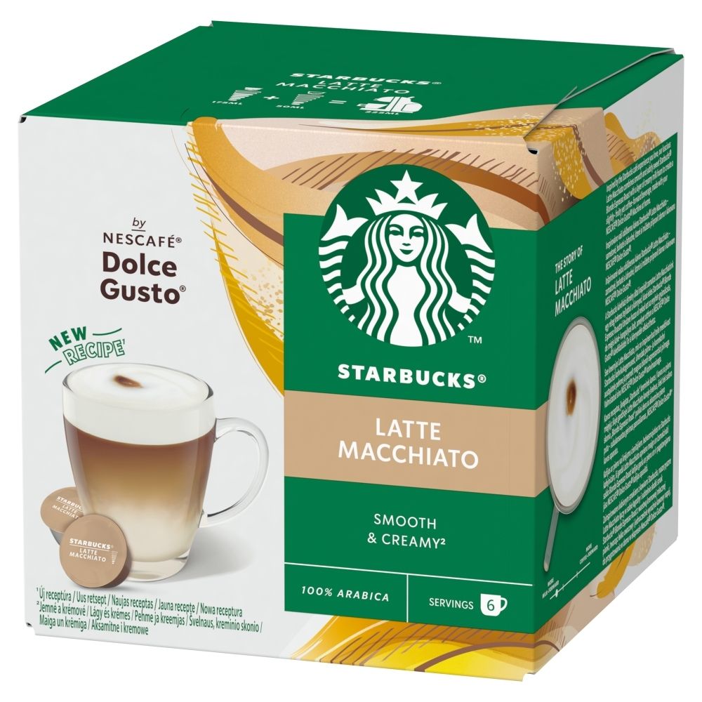 Starbucks Kapsułki Starbucks Latte Macchiato do Dolce Gusto