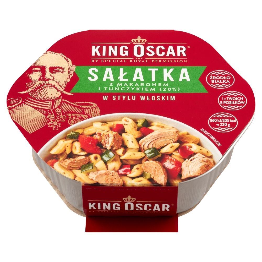 Sałatka Z Tuńczykiem W Stylu Włoskim 220 G King Oscar