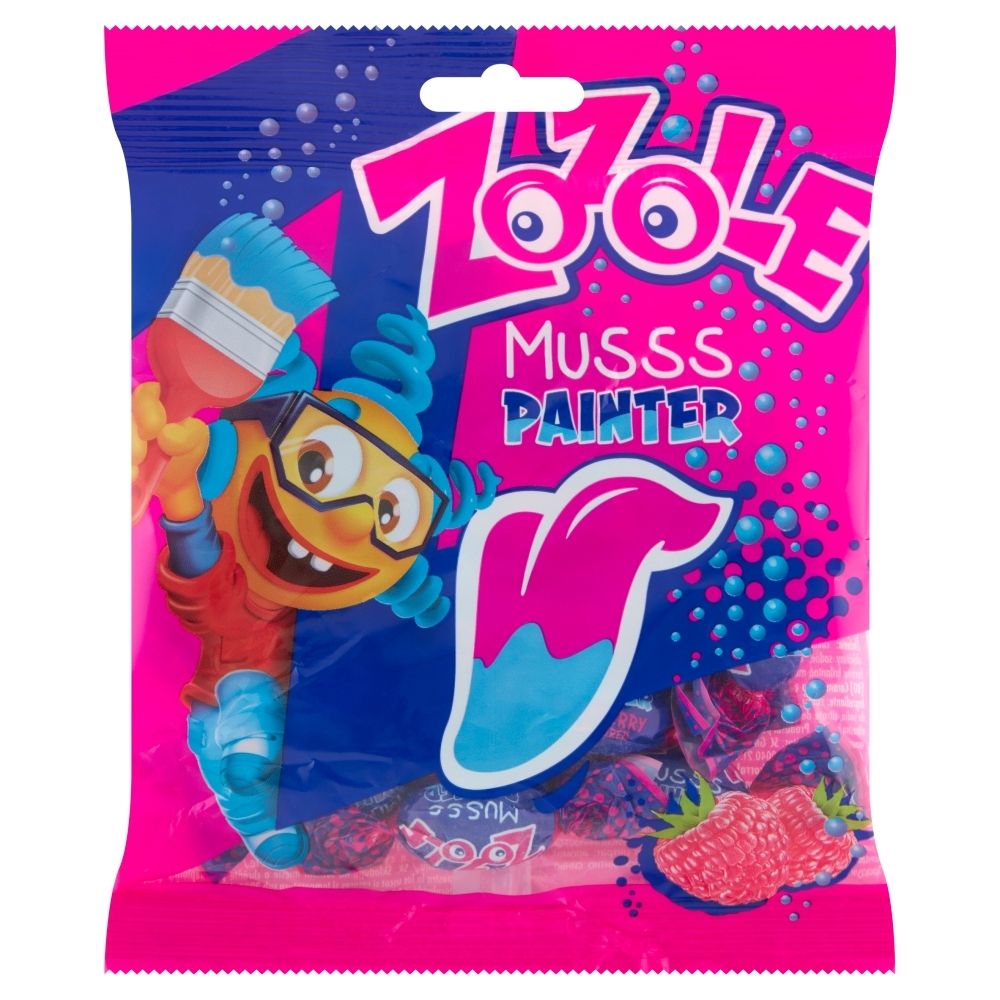 Zozole Cukierki Musss Painter Blue Smak Malina Mieszko 75g CMIE.1355