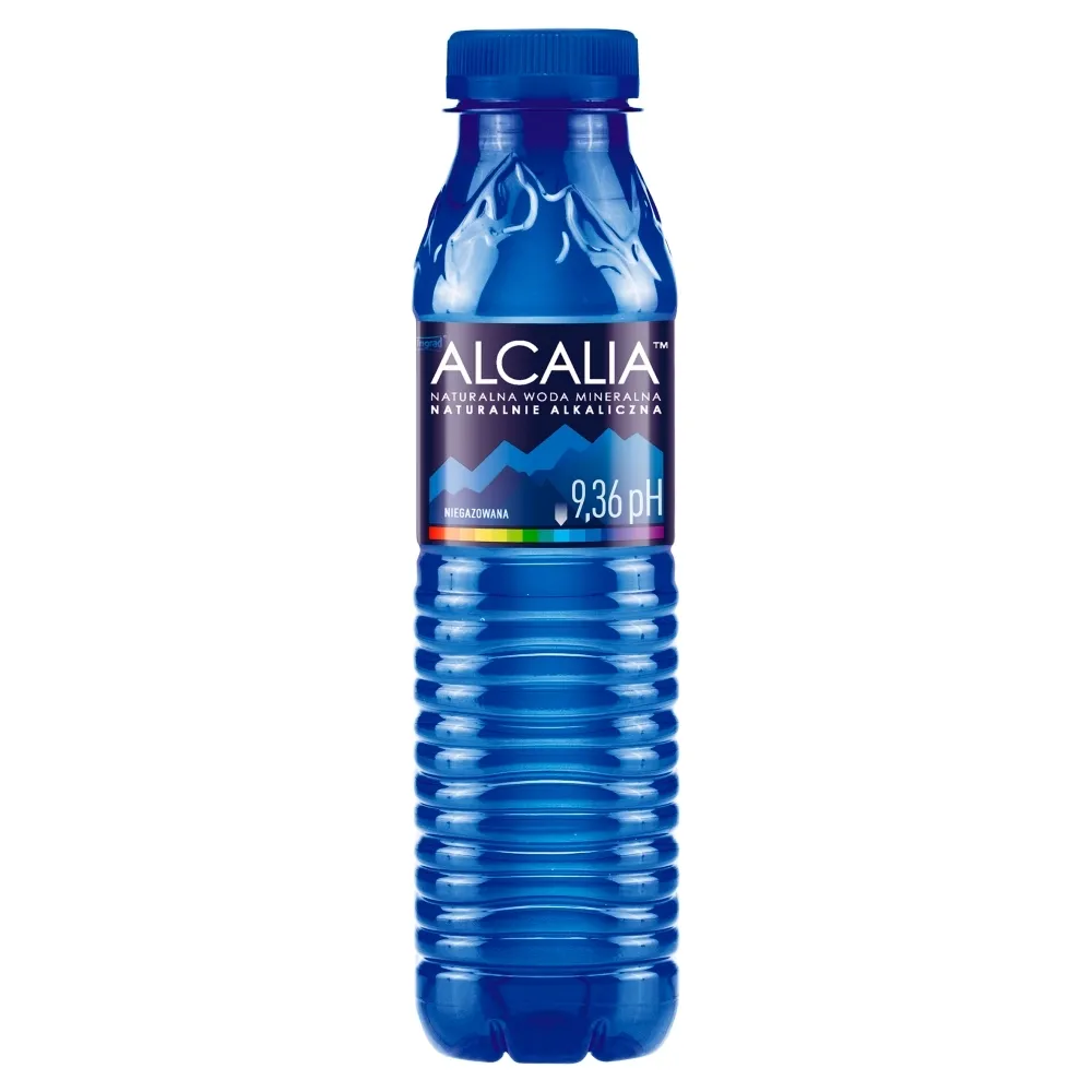 Alcalia Woda Mineralna Alkaliczna Niegazowana pH 9,36 500ml - Alcalia