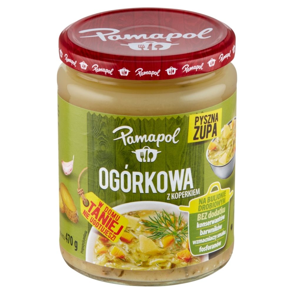 Pampapol Zupa Ogórkowa Z Koperkiem - 470G