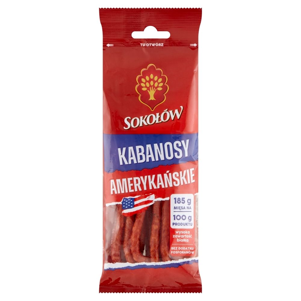 Kabanosy amerykańskie 100g Gold