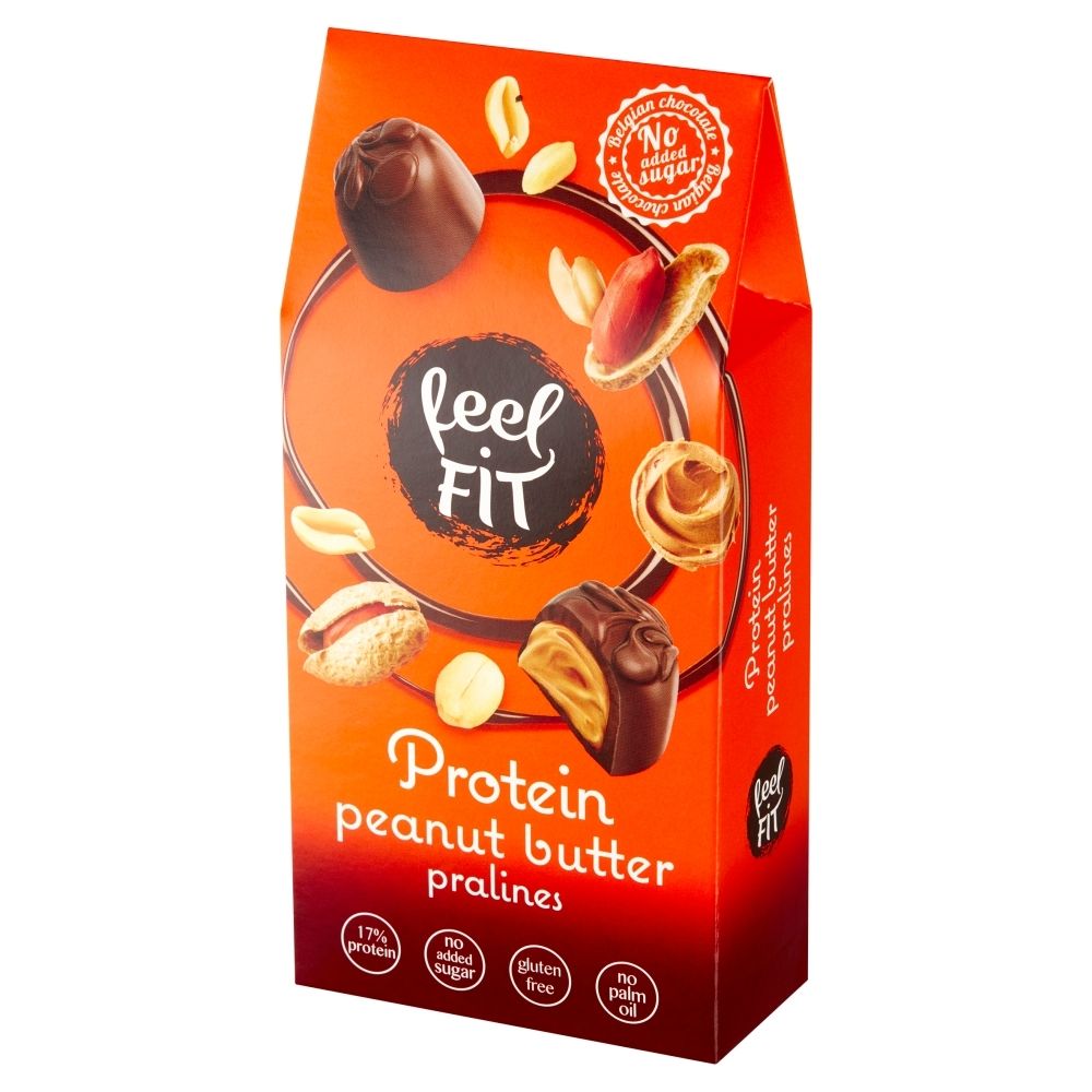 Feel FIT Feel FIT Praliny proteinowe z masłem orzechowym 66 g () 135275