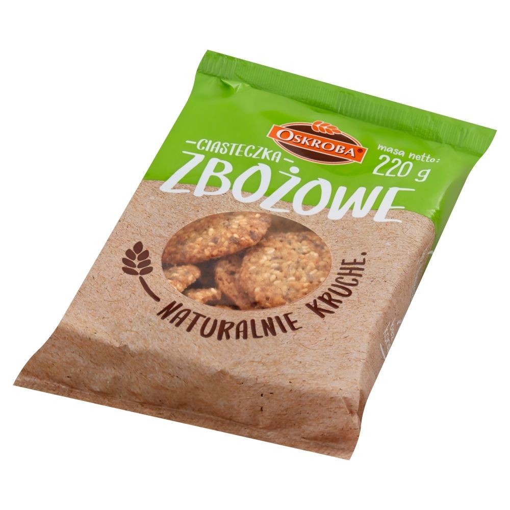 Ciasteczka Zbożowe 220G Oskroba