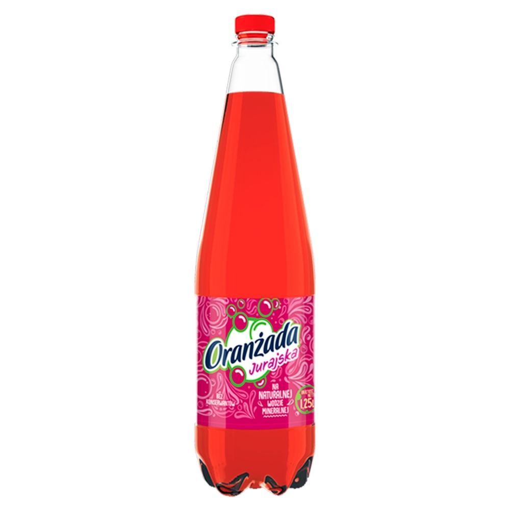 Jurajska - Napój gazowany oranżada czerwona