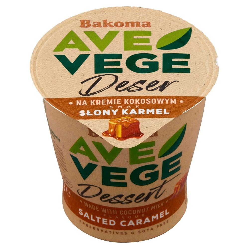 Bakoma - Vege deser kokosowy o smaku słonego karmelu
