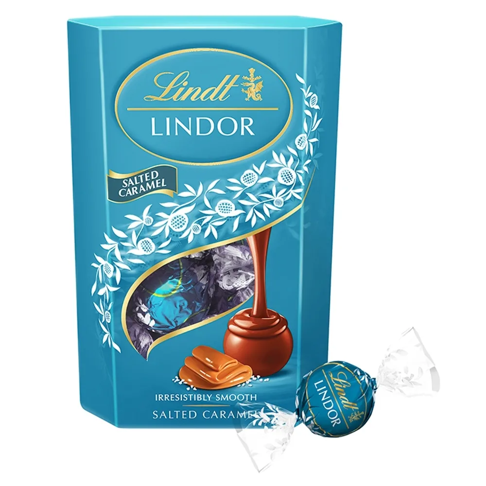 Lindt - Lindor praliny słony karmel