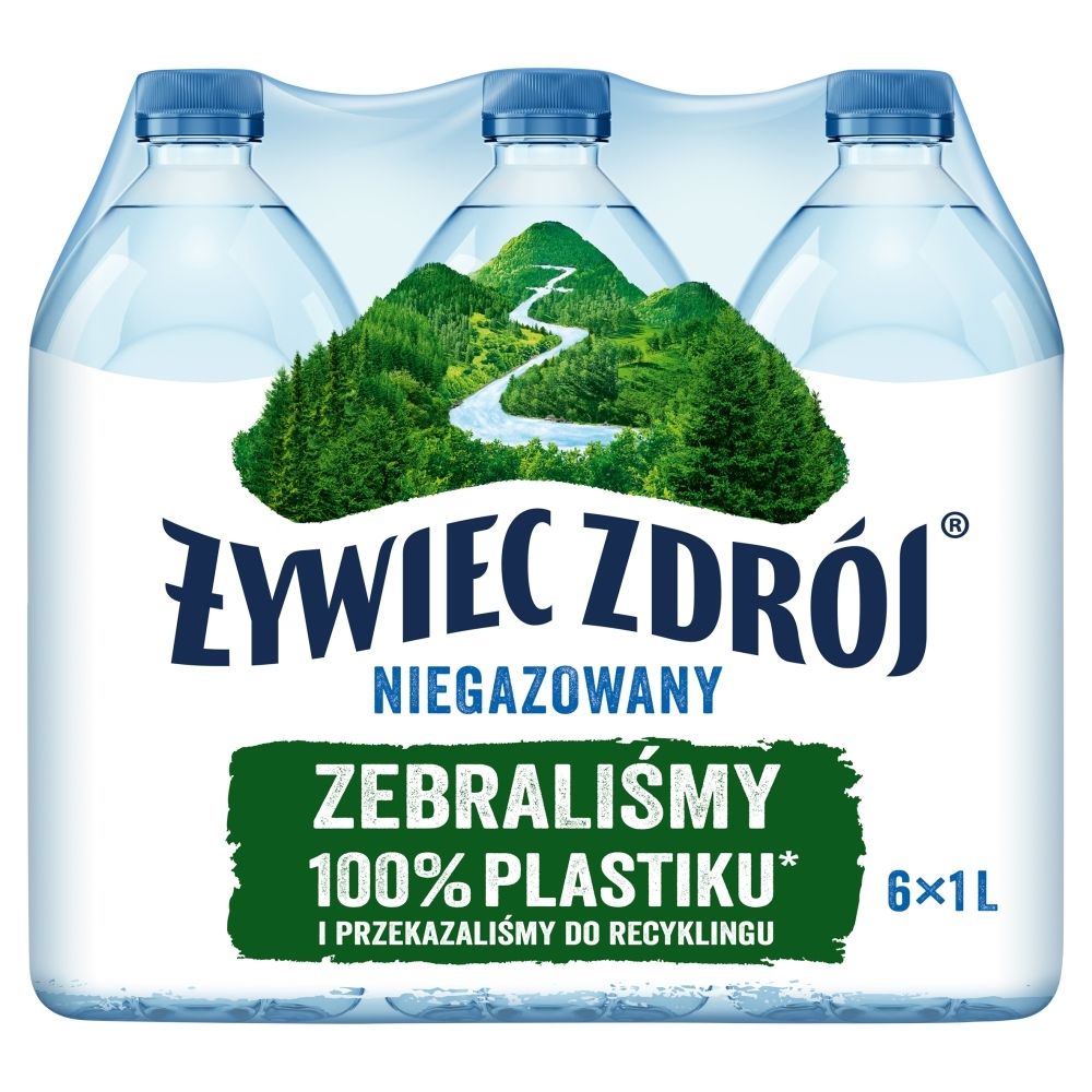 Żywiec Zdrój Niegazowany Woda źródlana 6 x 1 l