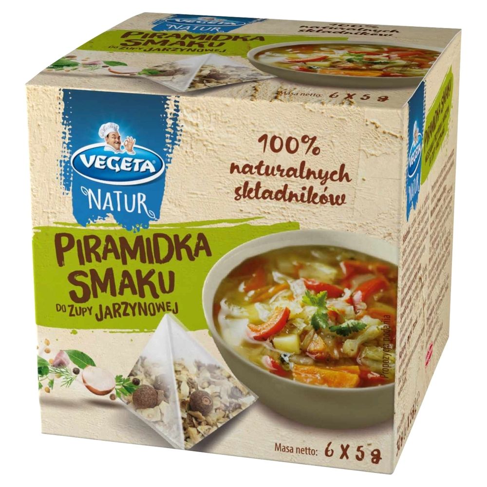 Vegeta Natur Piramidka Smaku Do Zupy Jarzynowej 30G
