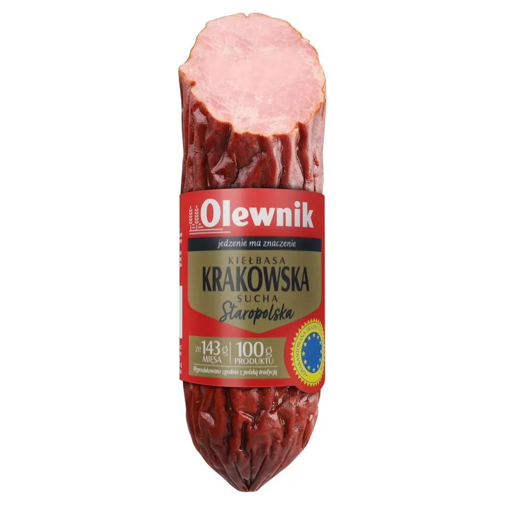 Olewnik Kiełbasa krakowska sucha Staropolska 320 g