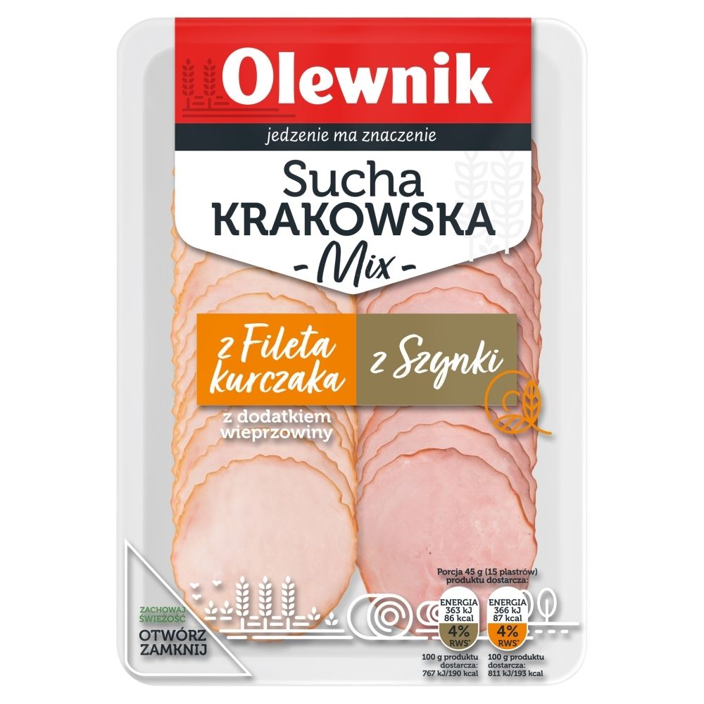 Sucha Krakowska Mix Plastry 90 G Olewnik