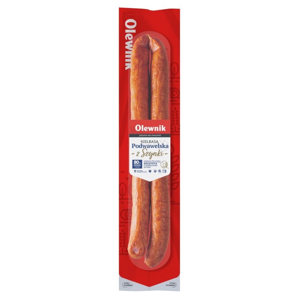 Olewnik Kiełbasa podwawelska z szynki 500 g