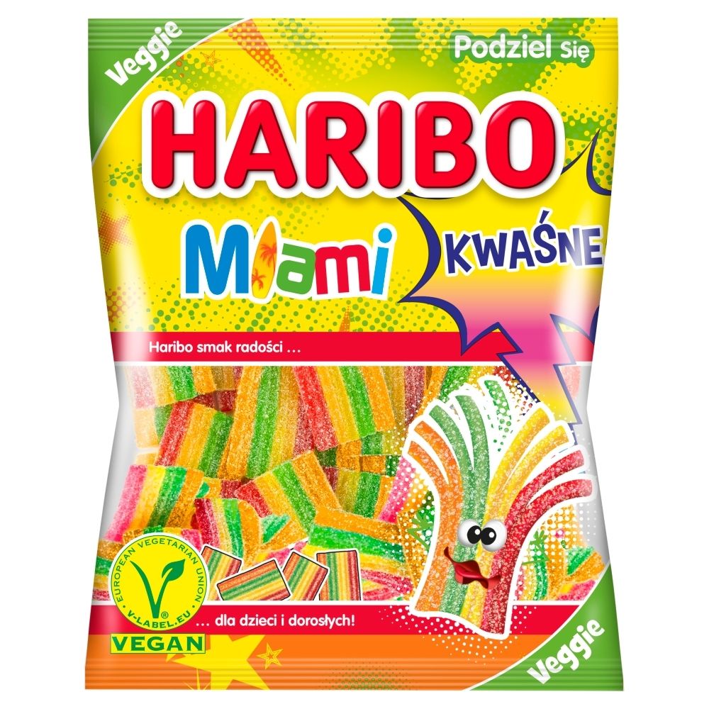 HARIBO Miami Sauer Żelki owocowe 175 g