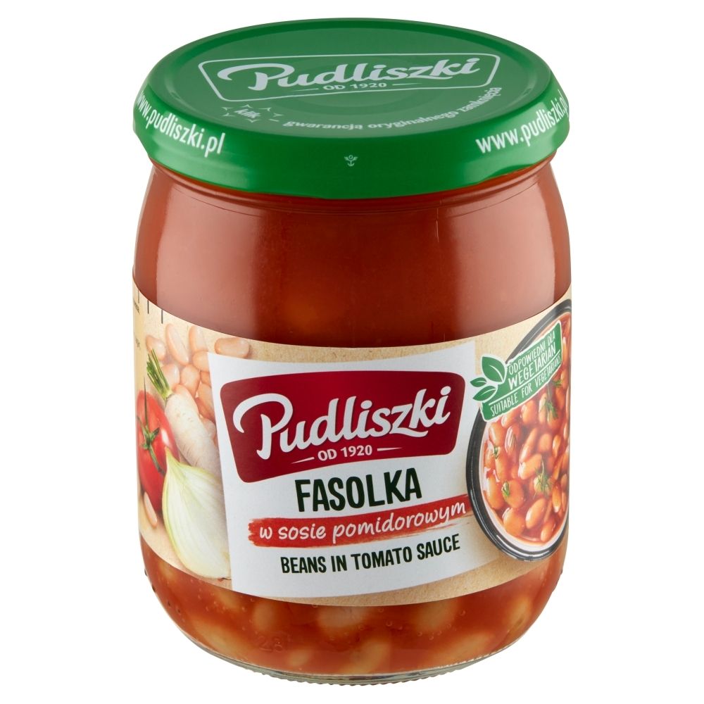 Pudliszki Fasolka w sosie pomidorowym 500 g