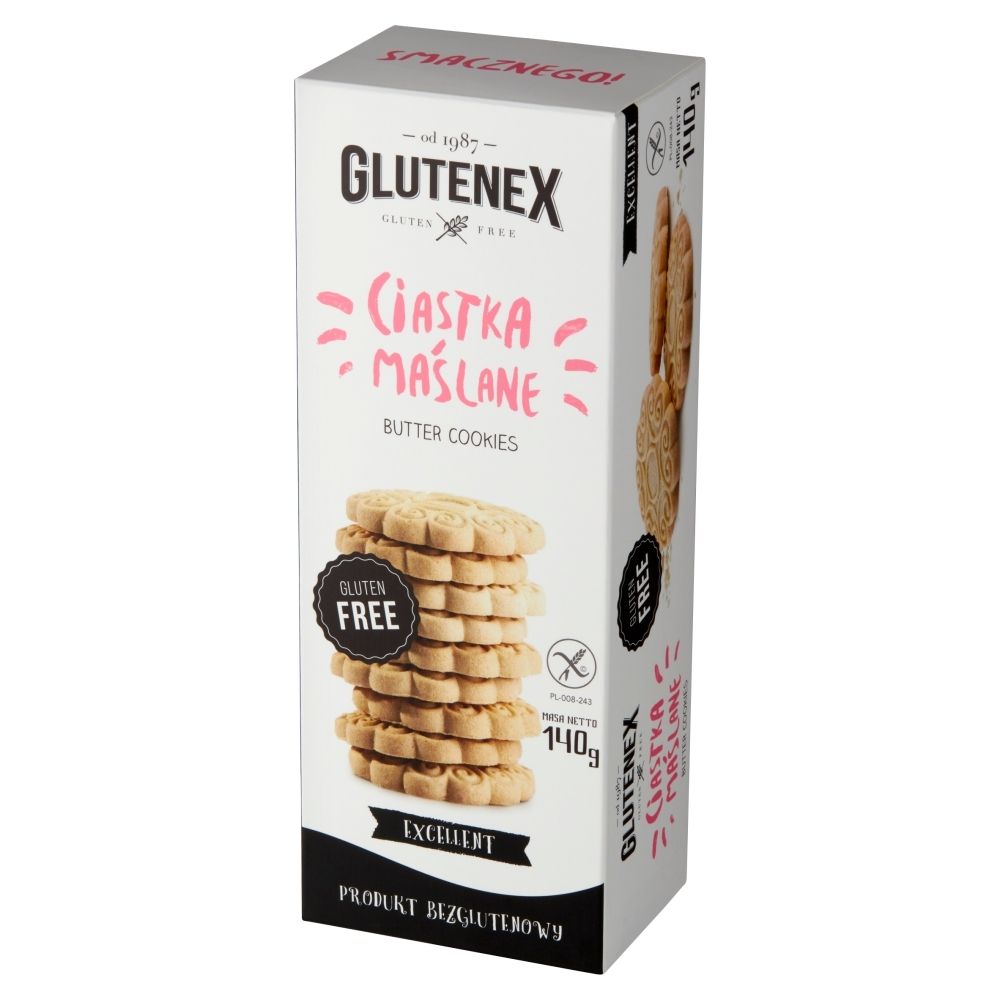 GLUTENEX Ciastka maślane 140 g M00-AD59-801D3