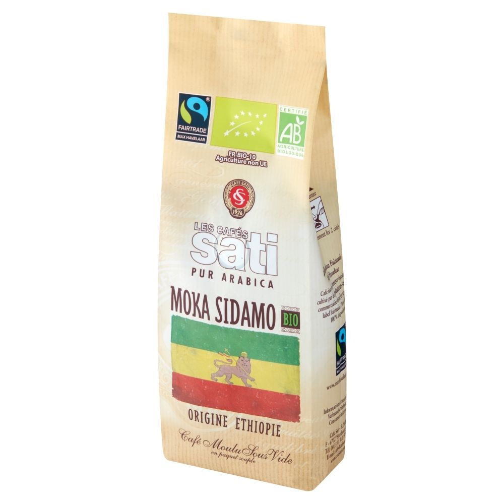 Cafe Sati Polska Moka Sidamo Bio Fairtrade 250g mielona
