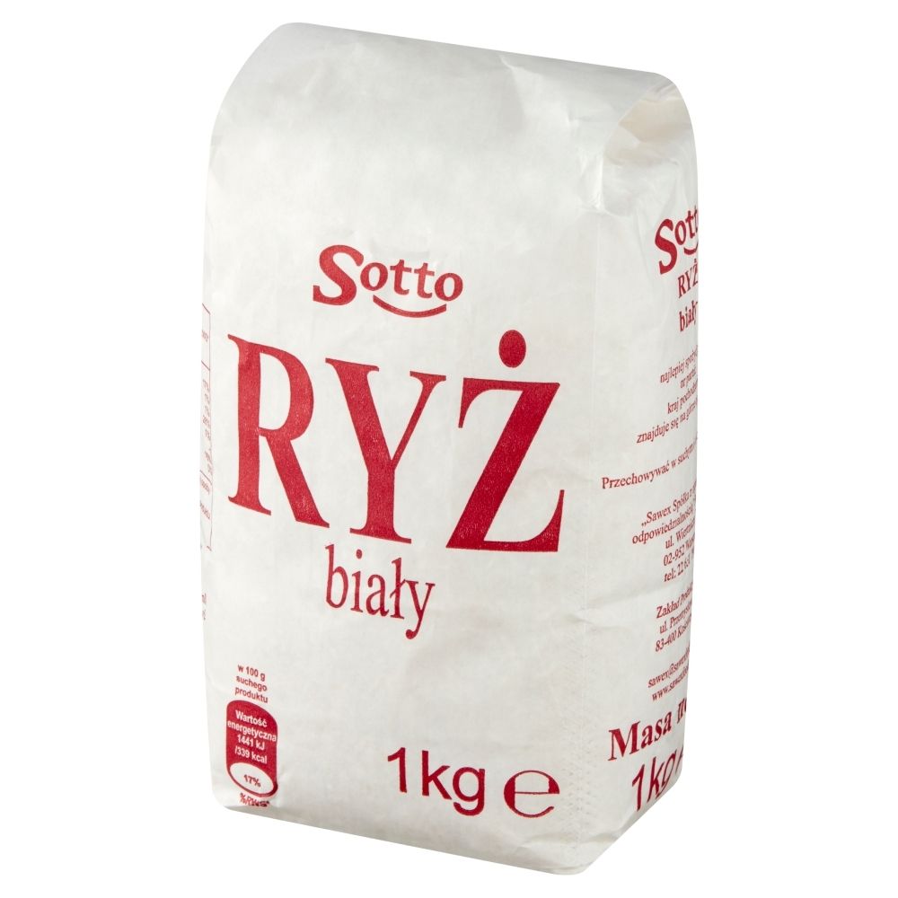 SOTTO RYŻ BIAŁY DŁUGOZIARNISTY 1KG PAPIER 71917330