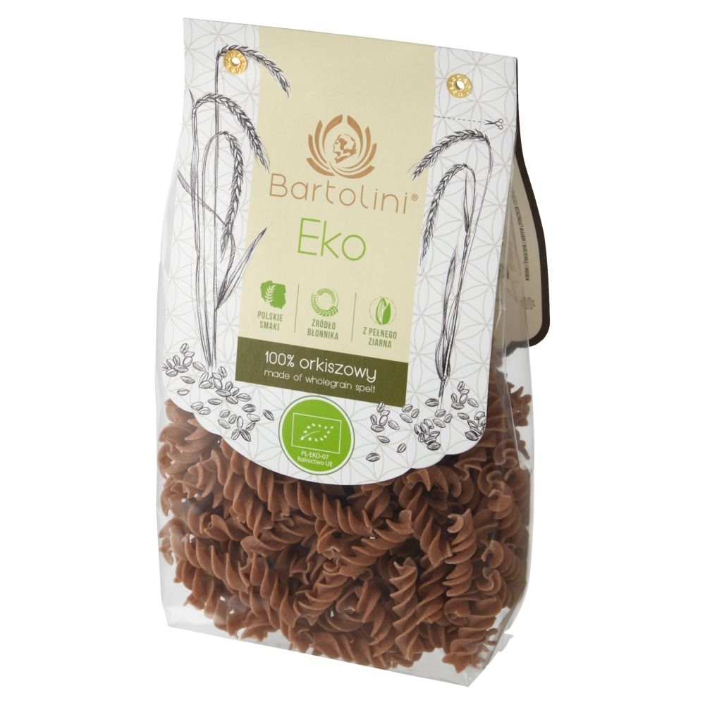 Bartolini Makaron Eko Orkiszowy 250g świderek nr 2