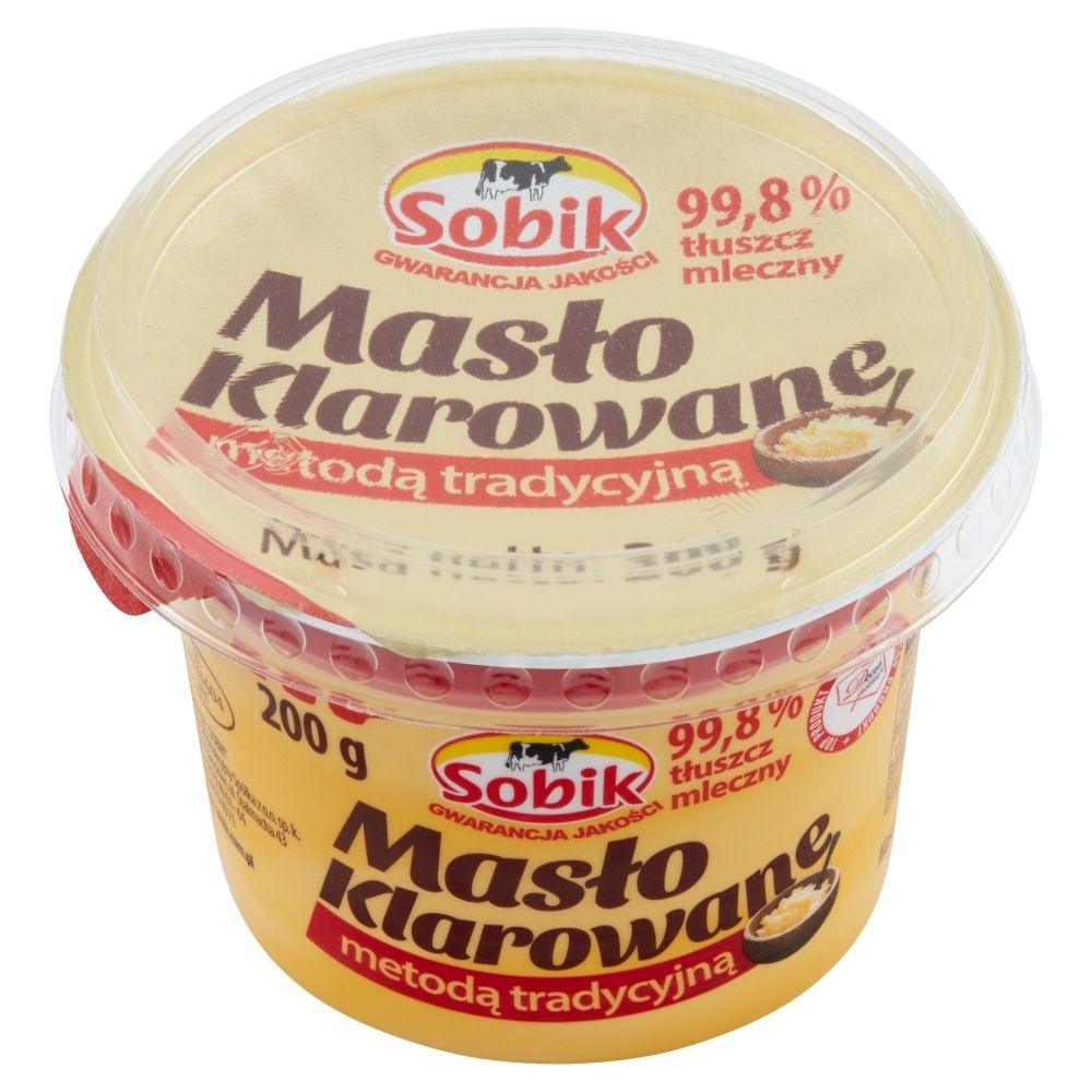 Sobik Masło Klarowane Metodą Tradycyjną 200G