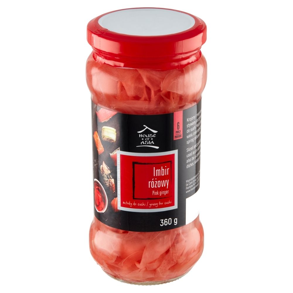 House of Asia Imbir do sushi różowy 360 g