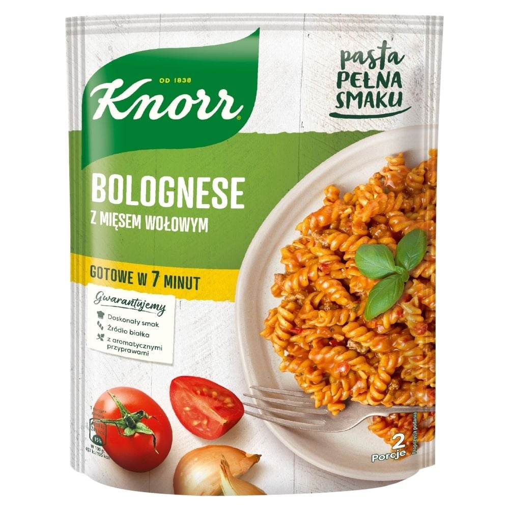 Knorr - Makaron z sosem bolognese z mięsem wołowym