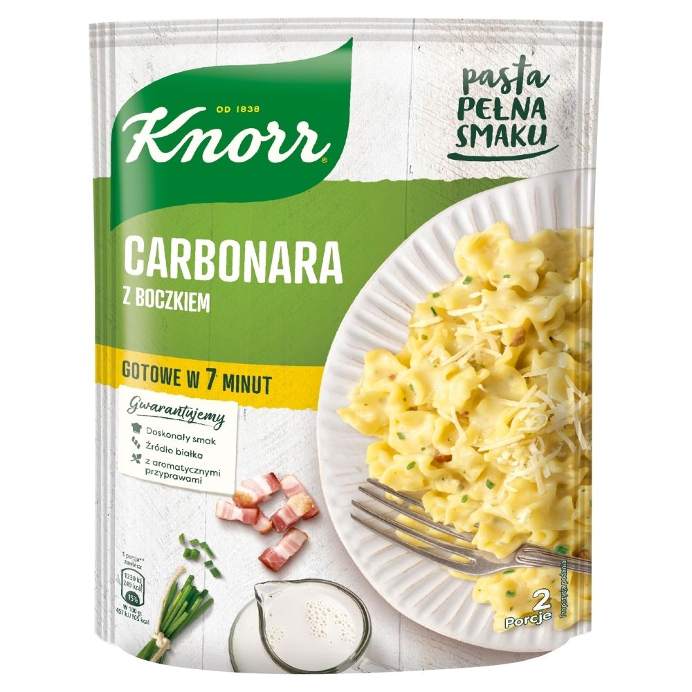 Knorr - Makaron Carbonara z boczkiem