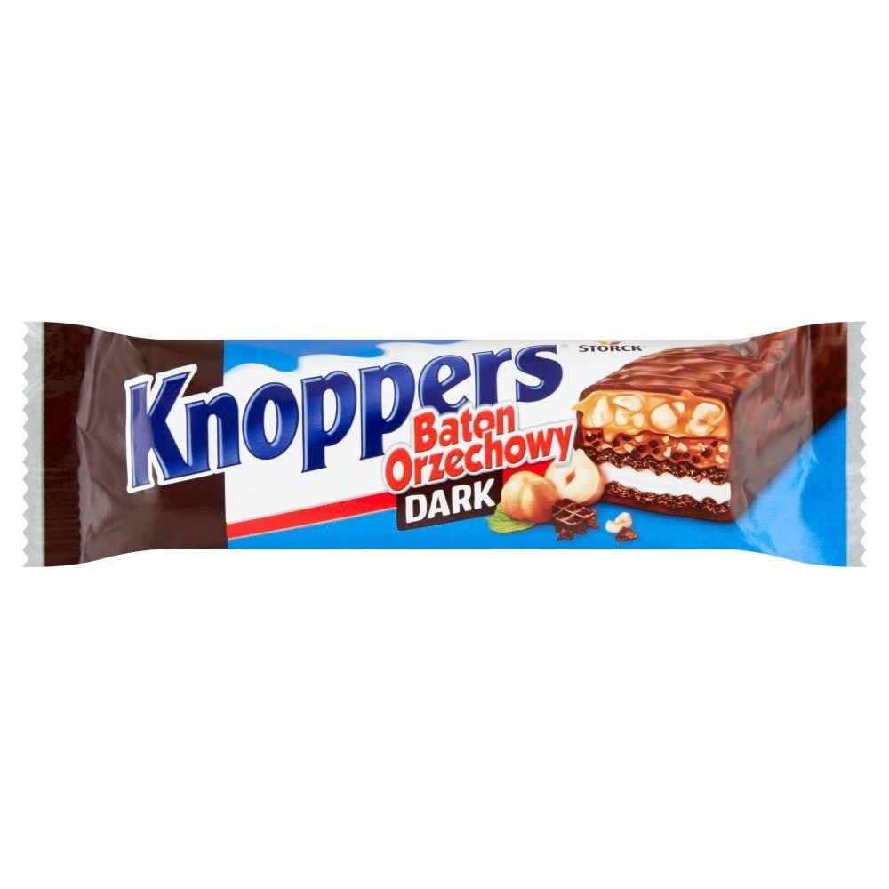 Knoppers Baton Orzechowy Dark 40G