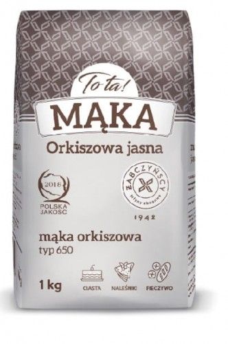 TO TA Mąka orkiszowa jasna 1 kg